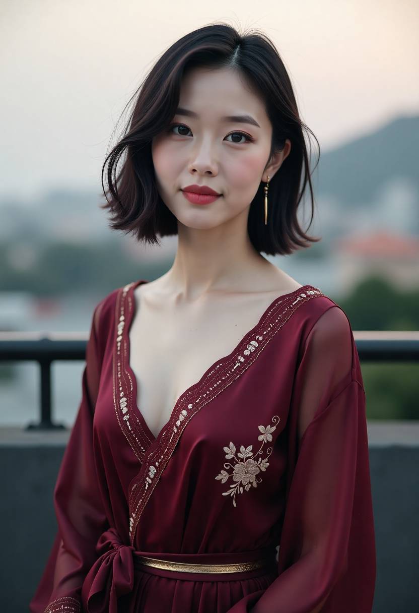繁华似锦妆发造型